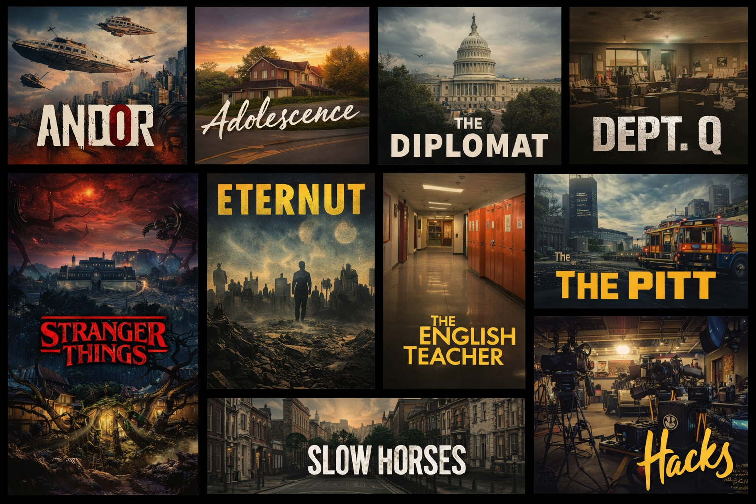 2025 Top Ten TV Shows